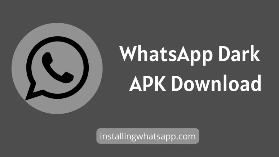 WhatsApp Dark
