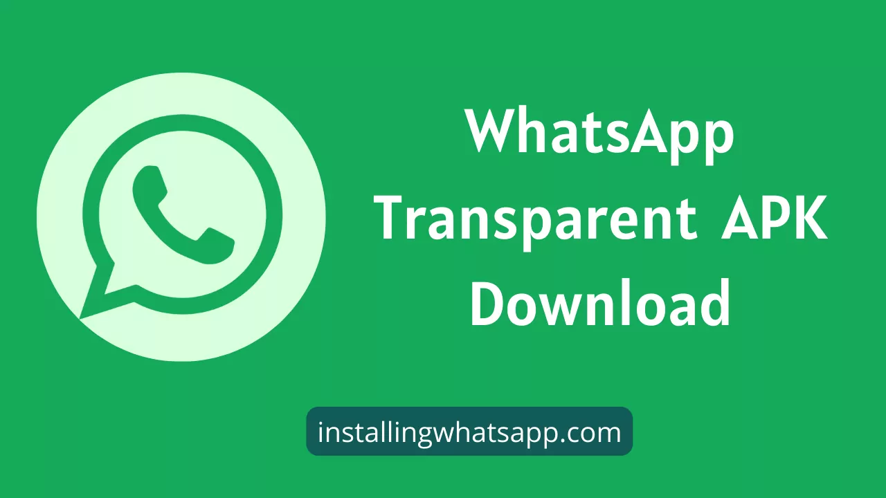 WhatsApp transparant